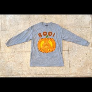 Star Wars Pumpkin Shirt boys size Medium